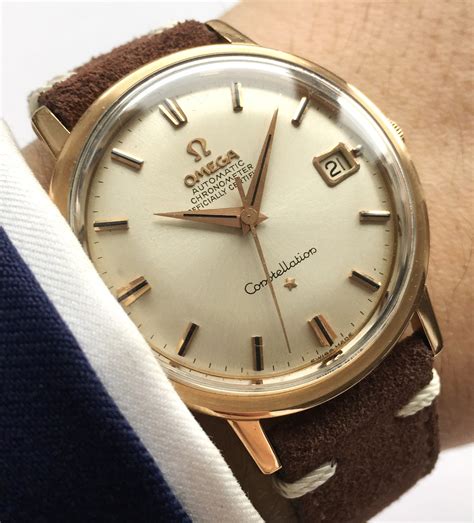 omega constellation vintage watches sale|vintage omega constellation chronometer watch.